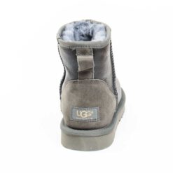 Угги женские ботинки UGG Mini Classic Metallic Grey
