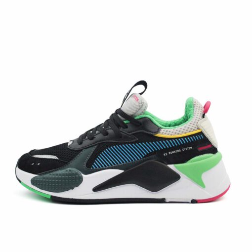 Кроссовки Puma RS-X Reinvention 369579 Black Green - фото 1