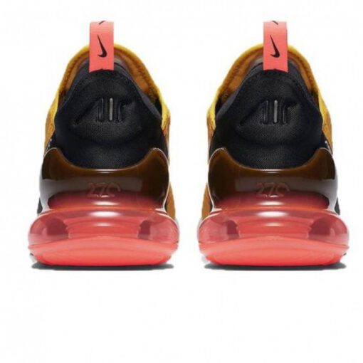 Кроссовки Nike Air Max 270 Yellow Black Red - фото 4
