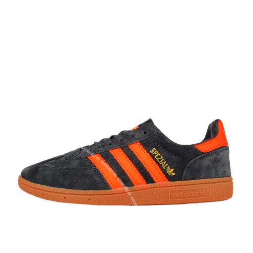 Кроссовки Adidas Spezial Black Orange - фото 1