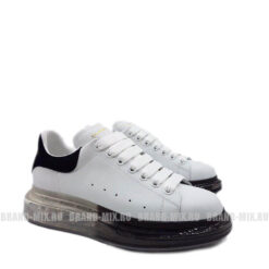 Кроссовки Alexander McQueen Clear Sole Sneakers Leather Gradient White