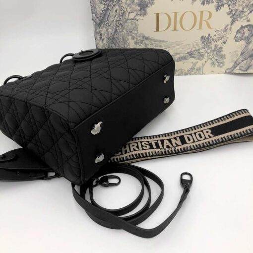 Сумка Christian Dior Lady Black - фото 9