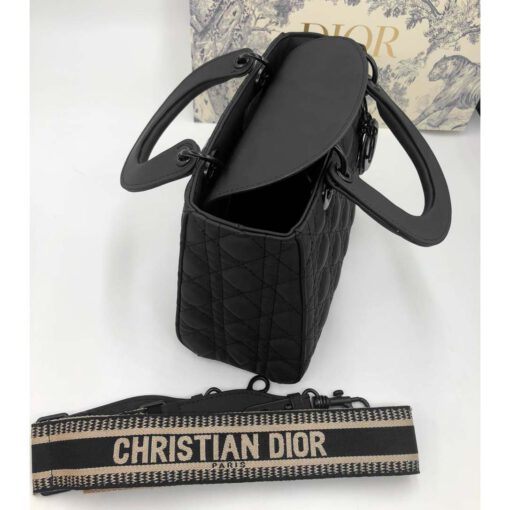 Сумка Christian Dior Lady Black - фото 10