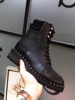 Ботинки женские Валентино черные A53433