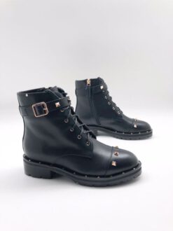 Ботинки женские Valentino черные A53445