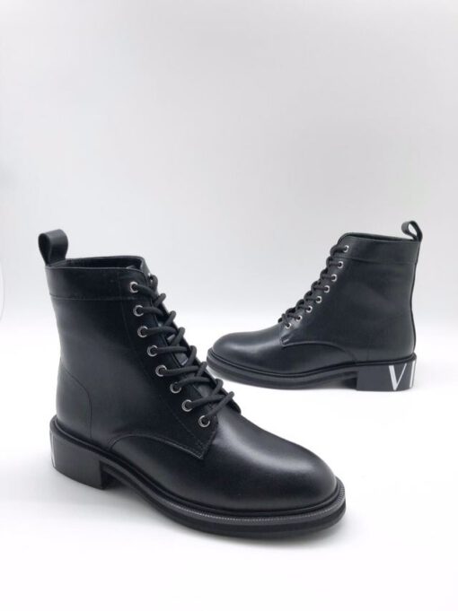 Ботинки женские Валентино черные A53456 - фото 1