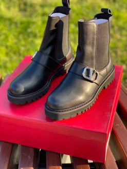 Ботинки женские Валентино черные A53511