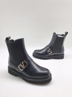 Ботинки женские Valentino черные A53511