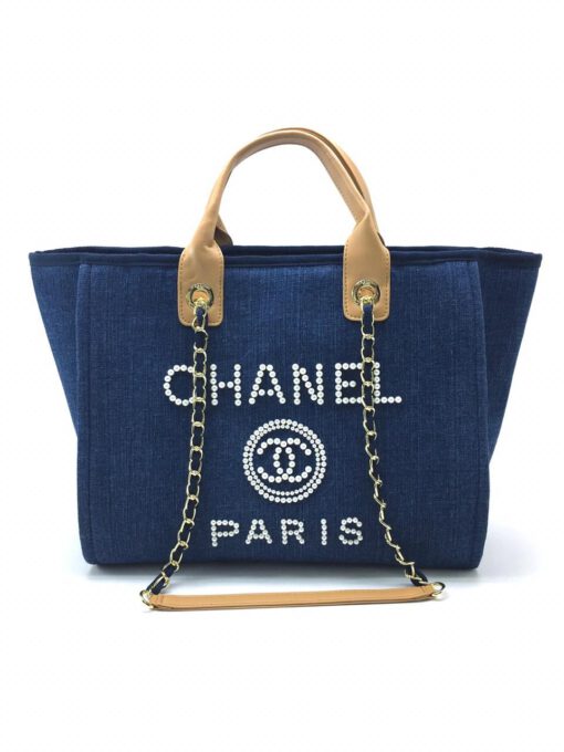 Женская сумка Chanel синяя A51273 - фото 1