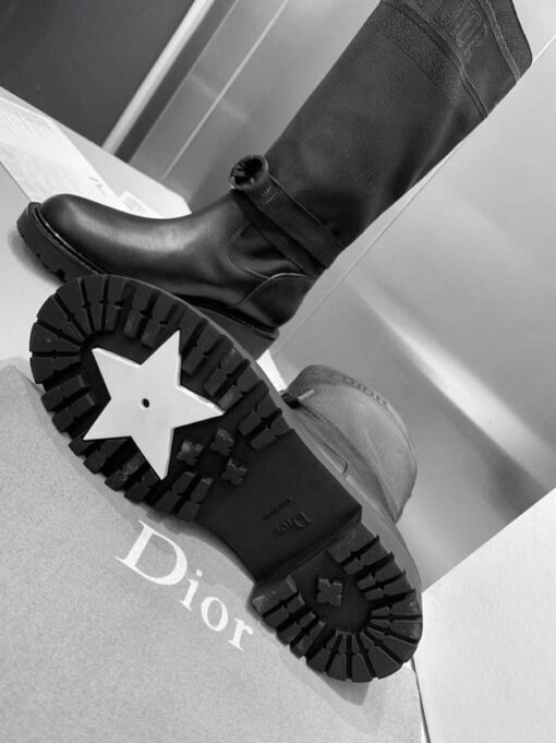 Сапоги женские Dior черные A53654 - фото 5