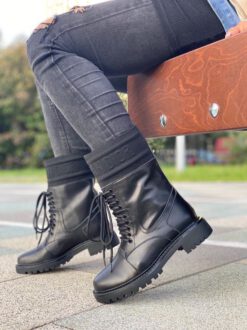 Ботинки женские Dior черные A53708