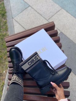 Ботинки женские Dior черные A53718