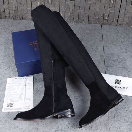 Ботфорты Givenchy черные A53775 - фото 4