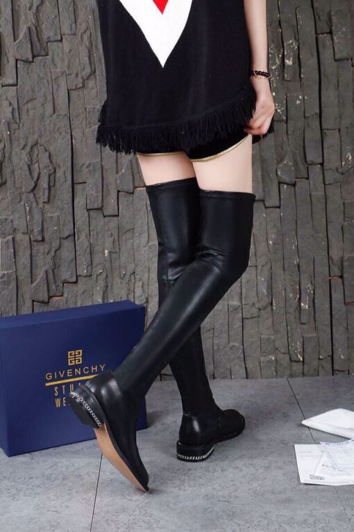 Ботфорты Givenchy черные A53786 - фото 4
