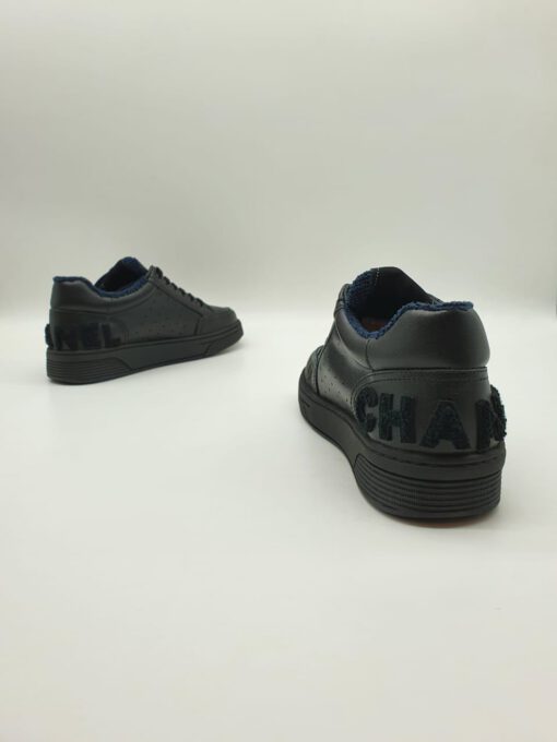 Кроссовки женские Chanel черные A51646 - фото 2