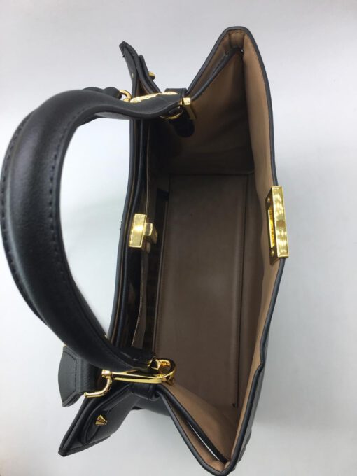 Женская сумка Fendi 351154 черная 2x28 см - фото 6