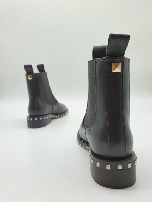 Ботинки женские Валентино черные A51839 - фото 3