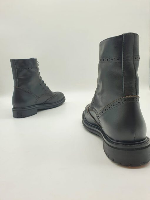 Ботинки женские Валентино черные A51851 - фото 2
