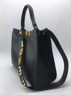 Женская сумка Fendi 351154 черная 2×28 см