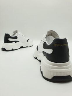 Кроссовки женские Dolce & Gabbana Daymaster A51887 бело-черные