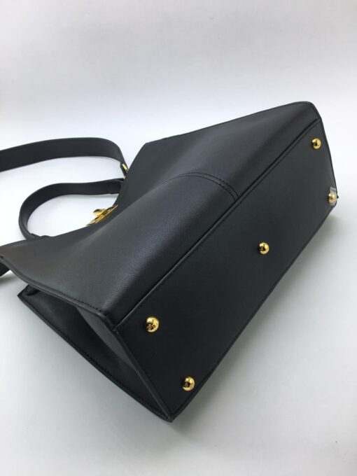 Женская сумка Fendi 351154 черная 2x28 см - фото 2