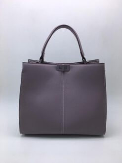 Женская сумка Fendi 51169 сиреневая 32x28 см