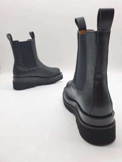 Ботинки женские Bottega Veneta черные A52025 - фото 3