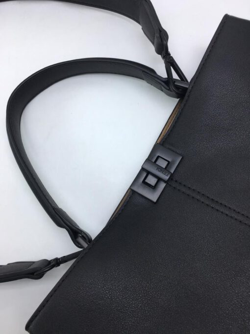 Женская сумка Fendi 51175 черная 32x28 см - фото 4