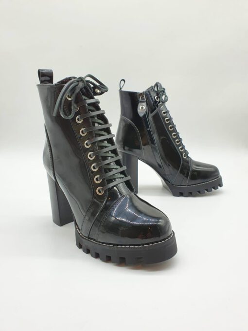 Ботинки женские Louis Vuitton черные A52603 - фото 2