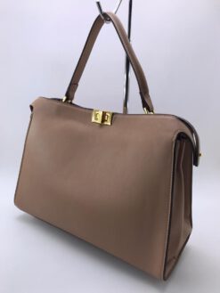 Женская сумка Fendi бежевая A51183