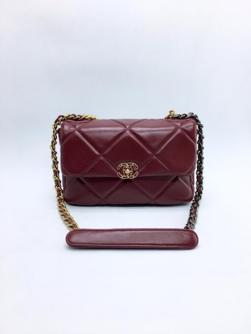 Женская сумка Chanel красная - фото 1