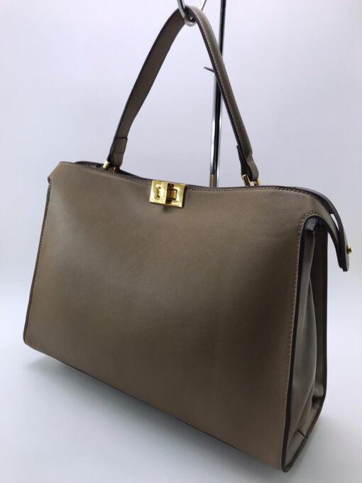 Женская сумка Fendi 51195 коричневая - фото 1