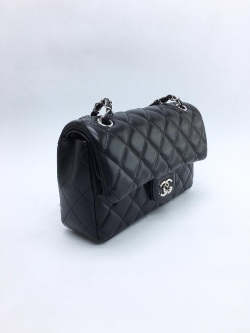 Женская сумка Chanel 26x16x8 черная - фото 2