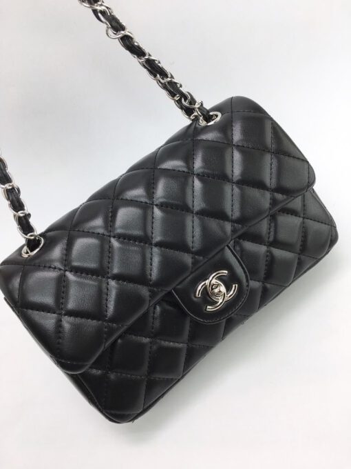 Женская сумка Chanel 26x16x8 черная - фото 4