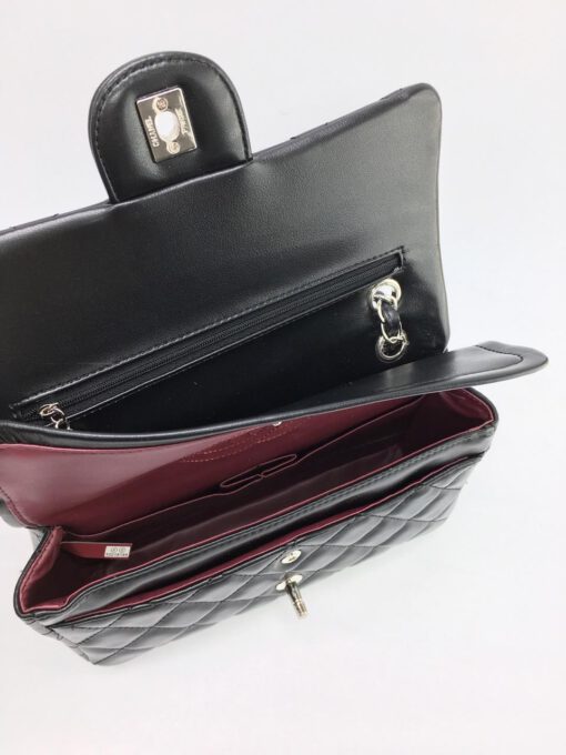 Женская сумка Chanel 26x16x8 черная - фото 5