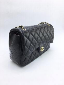 Женская сумка Chanel 30x19x10 черная A53925