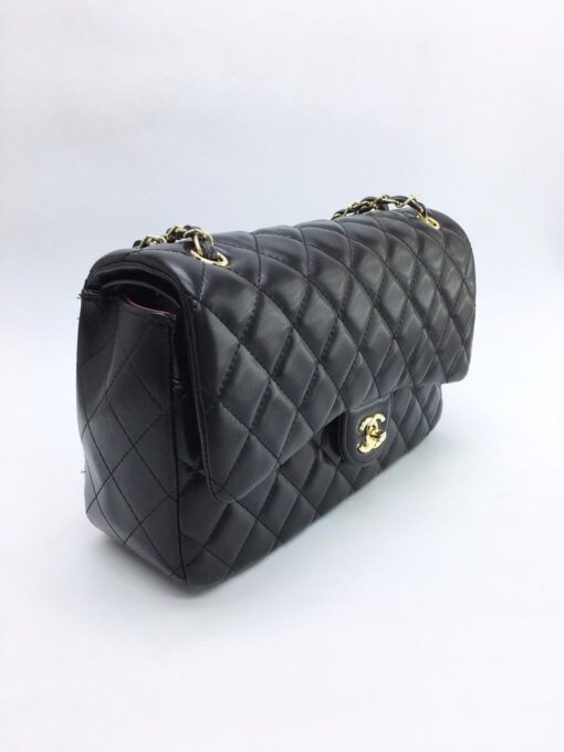 Женская сумка Chanel 30x19x10 черная A53925 - фото 2