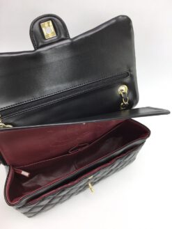 Женская сумка Chanel 30x19x10 черная A53925