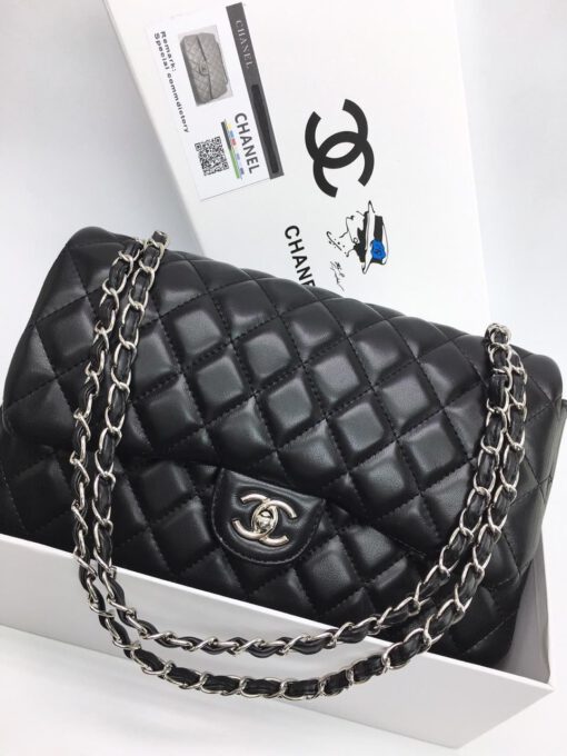 Женская сумка Chanel 30x19x10 черная A53960 - фото 1