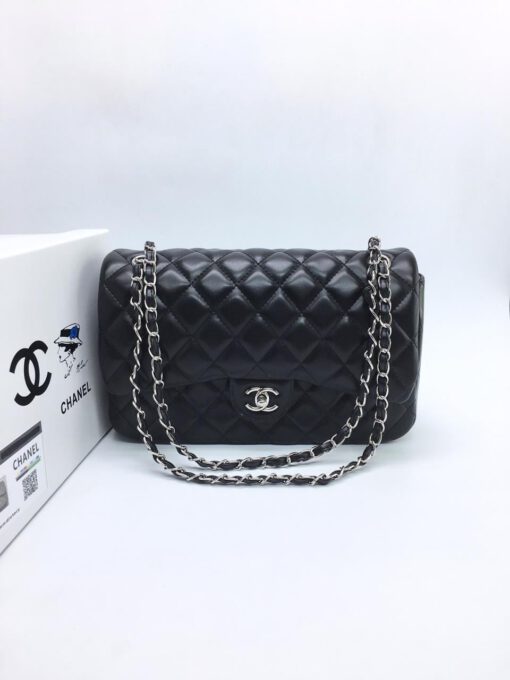 Женская сумка Chanel 30x19x10 черная A53960 - фото 4