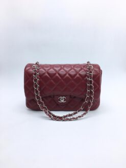 Женская сумка Chanel 30x19x10 красная a53973