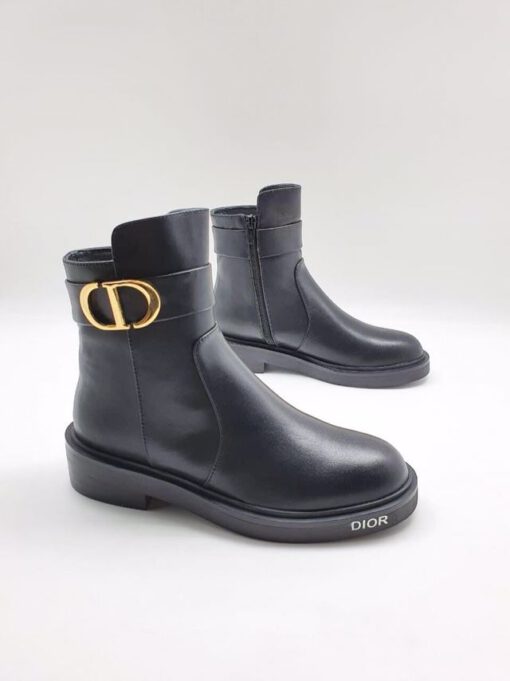 Ботинки женские Dior черные A52847 - фото 1