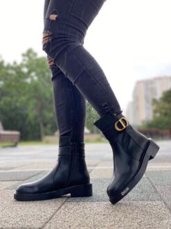 Ботинки женские Dior черные A52847