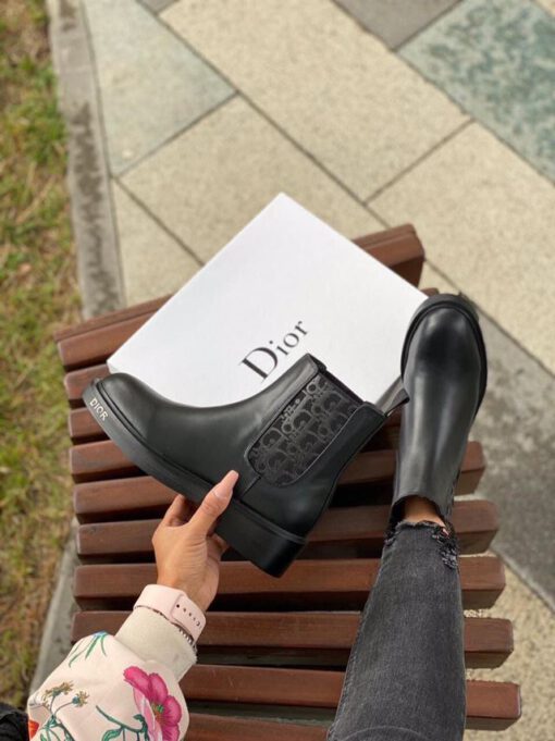 Ботинки женские Dior черные A52873 - фото 3
