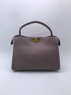 Женская сумка Fendi 51212 сиреневая 32x24 см