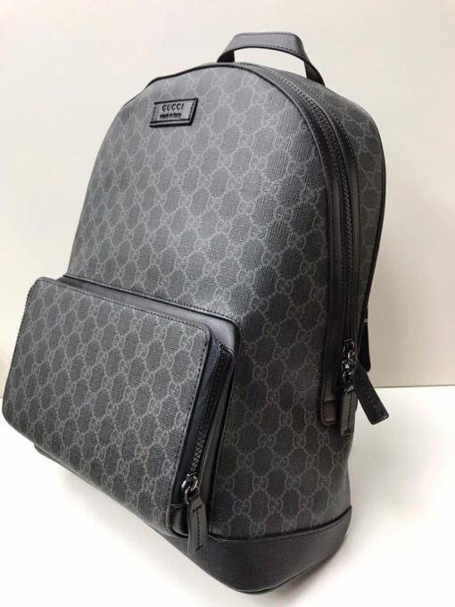 Женский рюкзак Gucci серый - фото 2