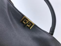 Женская сумка Fendi 51214 черная 32×24 см