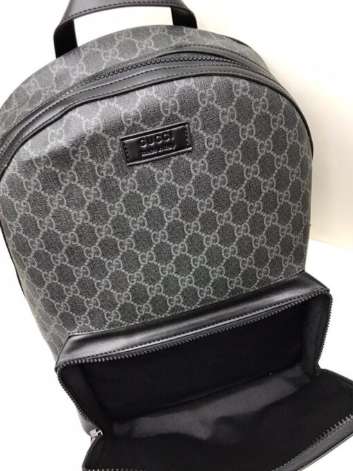 Женский рюкзак Gucci серый - фото 6