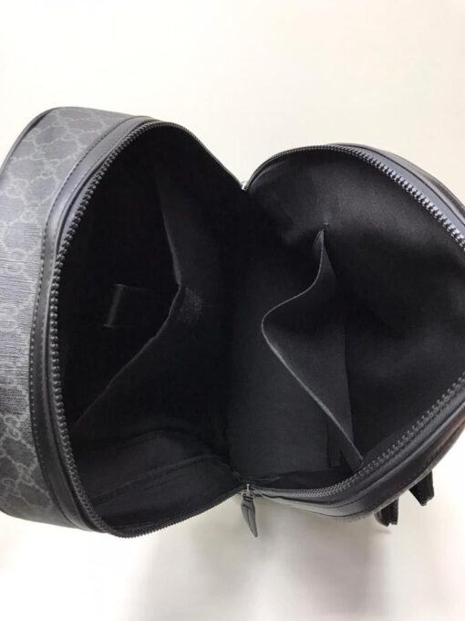 Женский рюкзак Gucci серый - фото 7