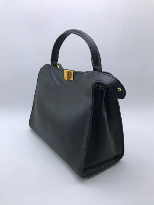 Женская сумка Fendi 51214 черная 32x24 см - фото 2